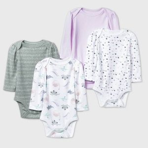 Dino Dreams Long Sleeve Bodysuits